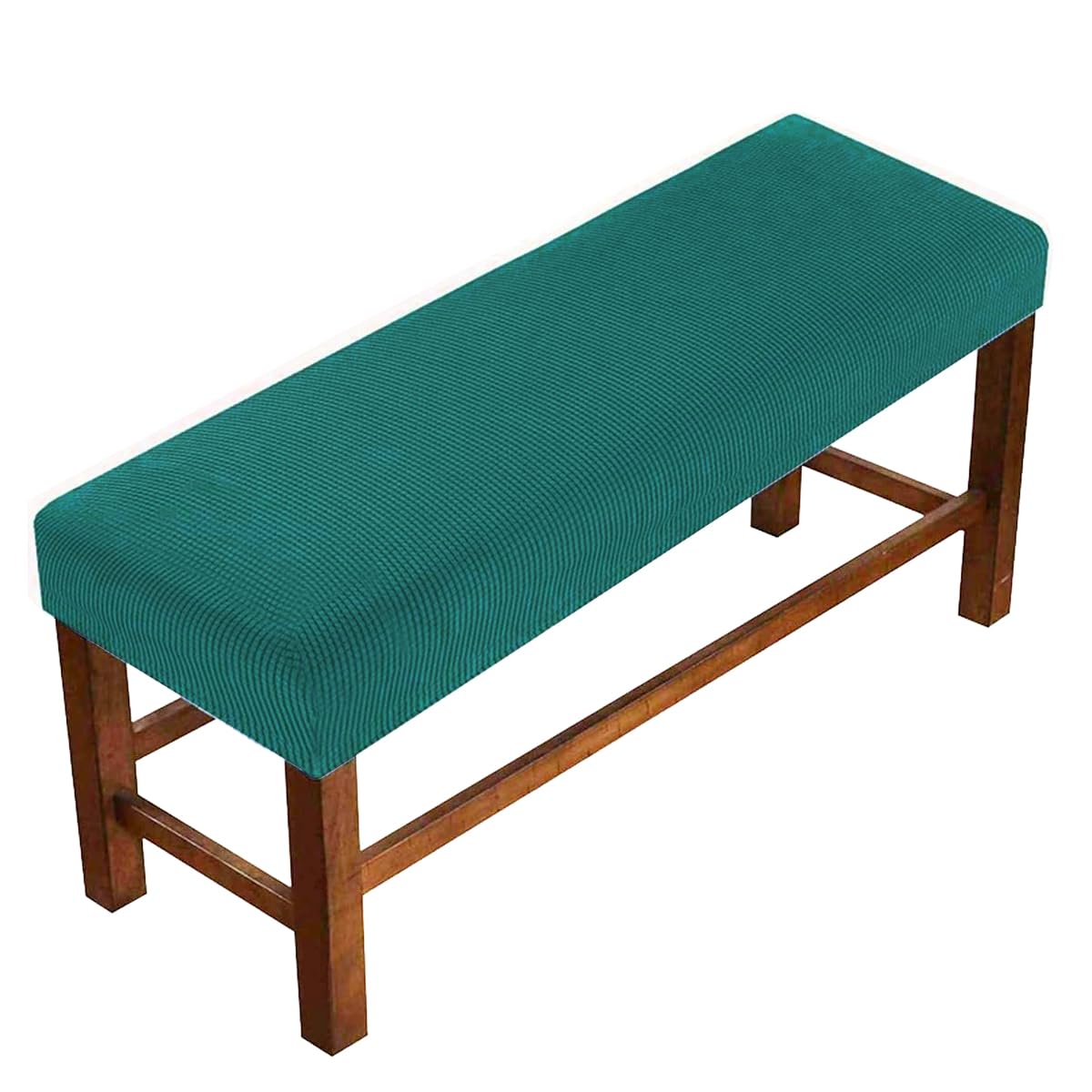 HASTHIP Bench Cover Stretch Jacquard Bench Covers for Dining Room Anti-Dust Removable Bench Slipcover Washable Bench Seat Protector Cover for Living Room, Bedroom, Kitchen, Style A HASTHIP Bench Cover Stretch Jacquard Bench Covers for Dining Room Anti-Dust Removable Bench Slipcover Washable Bench Seat Protector Cover for Living Room, Bedroom, Kitchen, Style A